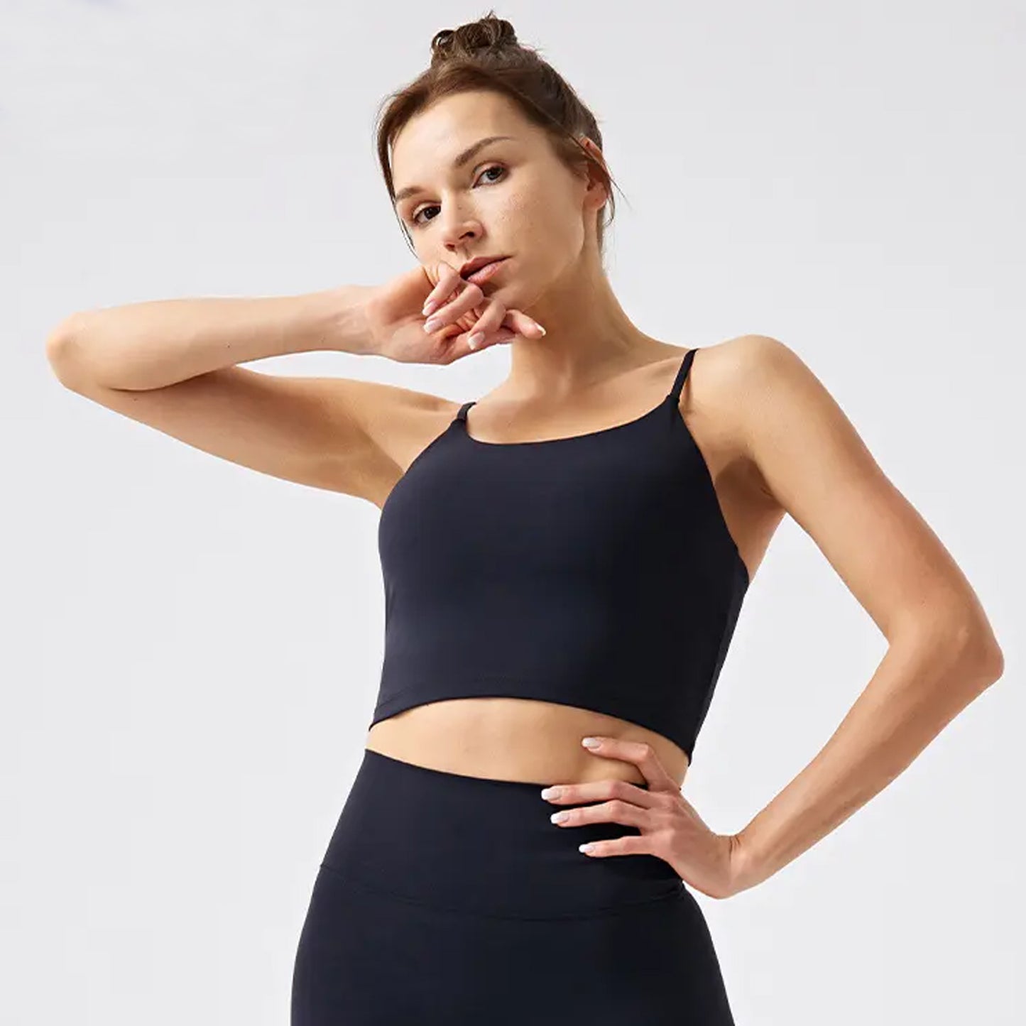 Nudrate 2 Piece Gym Set Black