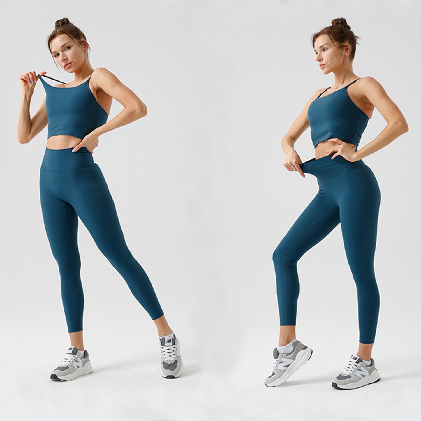 Nudrate 2 Piece Gym Set Teal