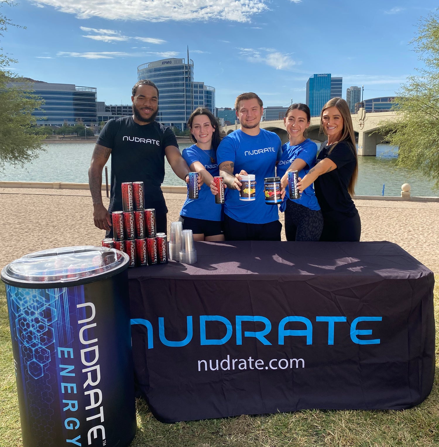 Nudrate Energy Drink Team