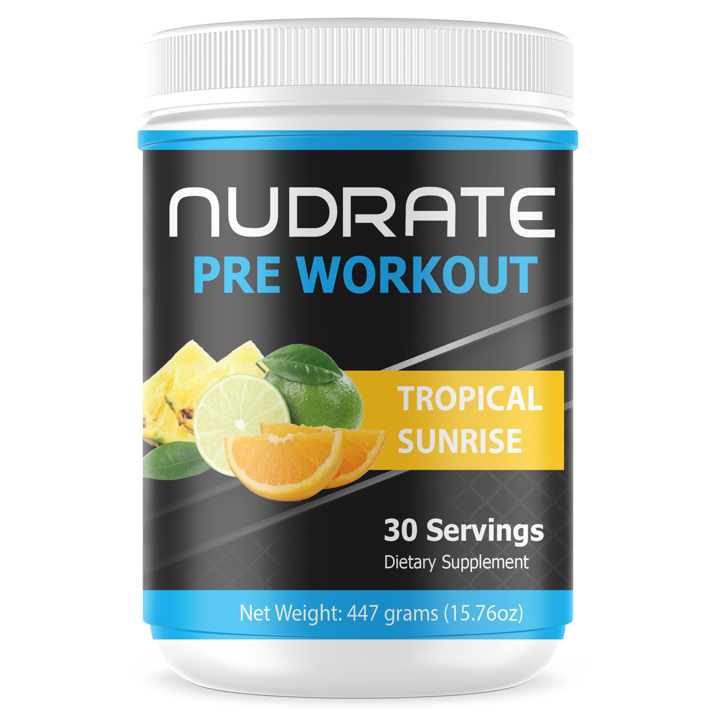 Nudrate Pre-Workout Tropical Sunrise